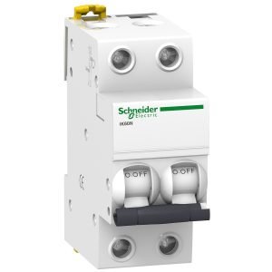 Aptomat MCB Tép Acti 9 Schneider 2P 63A A9K24263