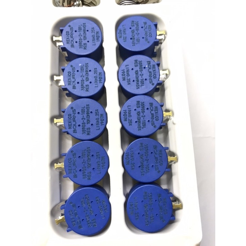 Bien Tro 10 Vong Bourns Su Dung Cho Bien Tan 3590S-2-103L