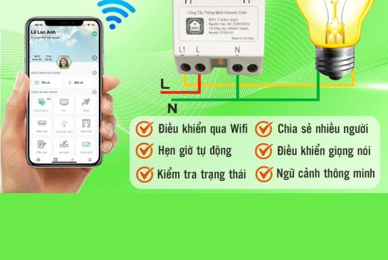 Bộ Điều Khiển Bật Tắt Thiết Bị Điện Từ Xa Qua Wifi Đơn Giản Và Cực Rẻ Tiền