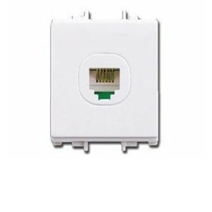 Ổ Cắm Mạng Cat6e , Size M Schneider F50RJ8M6_WE_G19