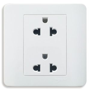 Ổ Cắm Đôi 3 Chấu Schneider E84426UES2_WE_G19