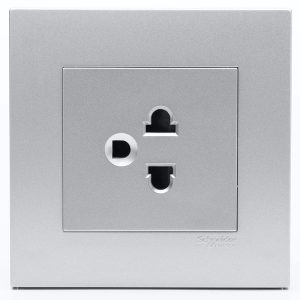 Ổ Cắm Đôi 3 Chấu Schneider KB426UEST_AS_G19