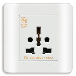 Ổ Cắm Đơn Đa Năng Schneider E84426_16TS_WE_G19