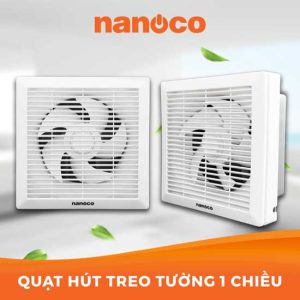 Quạt Hút Thông Gió Gắn Âm Tường Nanoco NWV2020