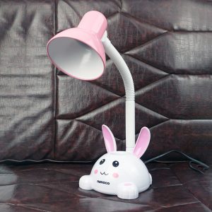 Đèn Bàn Học Thỏ Hồng Nanoco NDKC01P