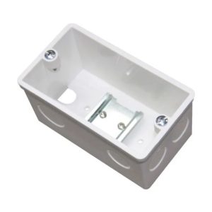 Đế Nhựa Gắn Âm Có Ray Cài CB 2P Nanoco NBD200