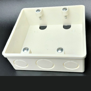 Đế Nhựa Âm Đôi Dùng Cho Công Tắc Ổ Cắm Nanoco NA102