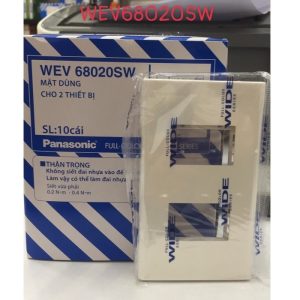 Mặt Nạ Lắp 2 Thiết Bị Panasonic Wide WEV68020SW