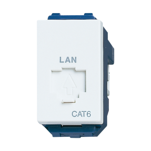 Ổ cắm mạng internet Cat 6 WEV24886SW Panasonic