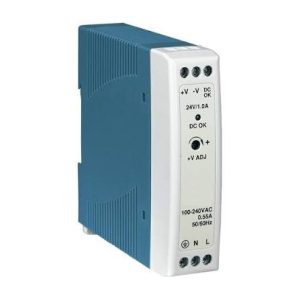 Bộ Nguồn Cài Thanh Ray 24VDC 20W 1A MDR-20-24