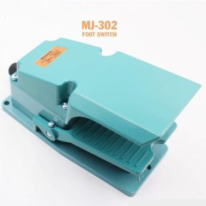 Công Tắc Bàn Đạp Cóc Vỏ Kim Loại Dùng Điện Có Nắp Che MJFS-302