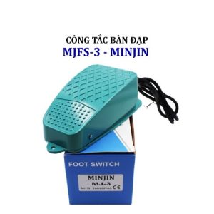 Công Tắc Bàn Đạp Cóc Vỏ Kim Loại Dùng Điện MJFS-3
