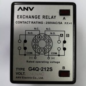Rờ Le Điều Khiển 2 Bơm Chạy Luân Phiên Tuần Hoàn ANV G4Q-212S