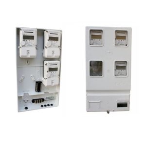 Tủ Điện Nhựa Chứa 4 Đồng Hồ Công Tơ Điện Ngoài Trời KCM-4SM