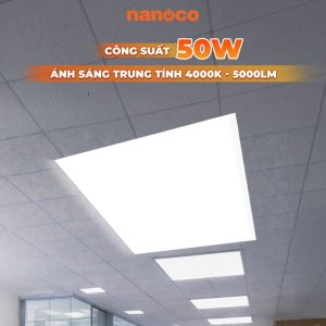 Đèn Led Panel Gắn Âm Trần 600x600mm 50W NPLB606062