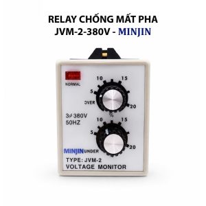 Rờ Le Bảo Vệ Điện Áp Mất Pha Thấp Áp Quá Áp Minjin JVM-2