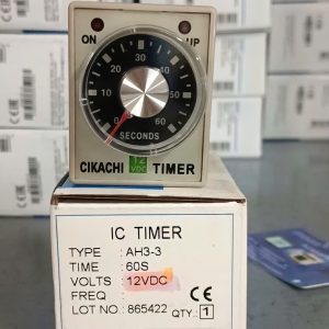 Rờ Le Thời Gian Hẹn Giờ 60S 12VDC Cikachi AH3-3