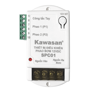 Rờ Le Điều Khiển Bơm Tự Động Cấp Và Thoát Nước 2 Phao Điện SPC01