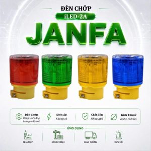 Đèn Led Chớp Cảnh Báo Dùng Năng Lượng Mặt Trời ILED-2A
