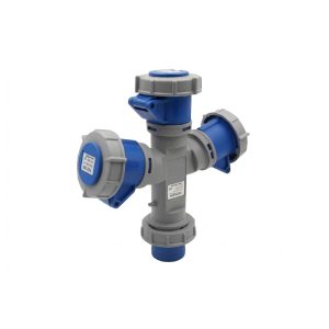 Bộ Chia Ổ Cắm Điện Công Nghiệp 1 Ra 3 Minjin 16A 3P IP67 MJ-101326