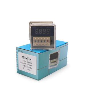 Bộ Đếm Số Counter Cơ Lắp Mặt Tủ Điện Minjin DH48J-A