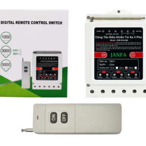 Công Tắc Điều Khiển Từ Xa 90A 3P 3km JFRF3P3K-RM