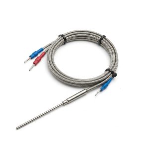Cảm Biến Nhiệt Độ Dây Can Nhiệt Thermocouple 6x100mm PT100