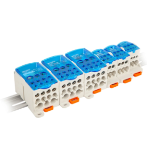 Hộp Cầu Đấu Chia Dây Cáp Điện Vào 2 Ra 6 UKK 125A