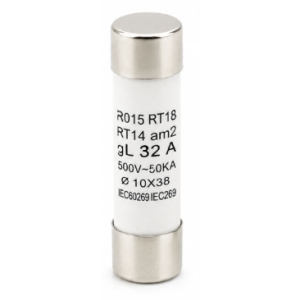 Cầu Chì Ống Sứ 1A-32A 500V AC 10x38mm RO15