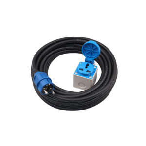 Dây Nguồn Nối Dài Kèm Phích Ổ Cắm Công Nghiệp DN12082MJ