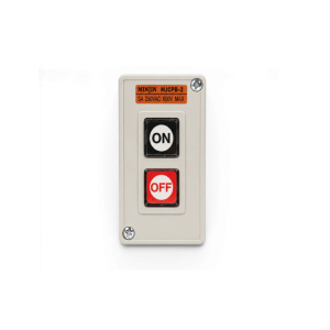 Hộp Nút Nhấn Nhả 2 Nút On Off 3A 250V Minjin MJCPB-2