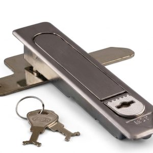 Khoá Tủ Điện Phẳng Tay Gạt Có Chìa THA-408AN-1