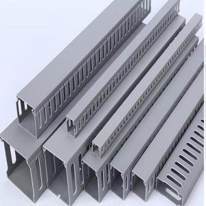Máng Điện Nẹp Xương Cá Tủ Điện Kiểu Korea Răng Lược 25x25mm NDK2525