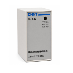 Rơ Le Bảo Vệ Điện Áp Chống Mất Pha 3P 3A 380V Chint XJ3-G-380V