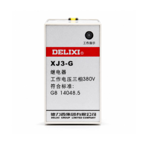 Rơ Le Bảo Vệ Điện Áp Chống Mất Pha 3P 5A 380V Delixi XJ3-G-380V