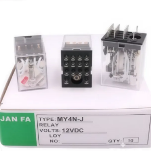 Rơ Le Trung Gian Janfa 14 Chân Dẹp Nhỏ 220VAC MY4N