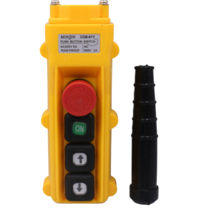 Tay Điều Khiển Cẩu Trục Tời Điện Palang 4 Nút Bấm COB - 61Y