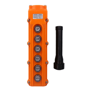 Tay Điều Khiển Cẩu Trục Tời Điện Palang 6 Nút Bấm COB-63