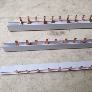 Thanh Lược Đồng Busbar Cầu Cho CB Tép 100A 36mm PT199-2P