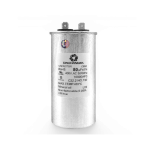 Tụ Điện Ngậm Vỏ Nhôm Capacitor 55x116mm 80UF 400V DCF80UF