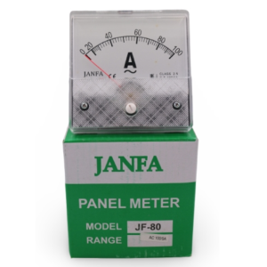 Đồng Hồ Amper AC Lắp Tủ Điện Công Nghiệp JF-80-100/5A