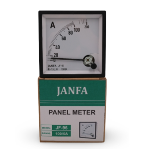Đồng Hồ Amper AC Lắp Tủ Điện Công Nghiệp JF-96-100/5A