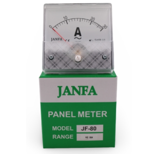 Đồng Hồ Amper AC Lắp Tủ Điện Công Nghiệp JF-80-30A