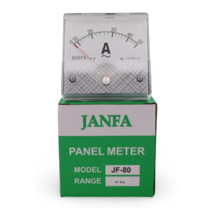 Đồng Hồ Amper AC Lắp Tủ Điện Công Nghiệp JF-80-50A