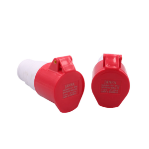Ổ Cắm Điện Công Nghiệp Nối Thẳng Di Động Janfa 16A 4P IP44 JF-214
