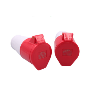 Ổ Cắm Điện Công Nghiệp Nối Thẳng Di Động Janfa 32A 5P IP44 JF-225