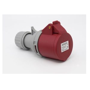 Ổ Cắm Điện Công Nghiệp Nối Thẳng Di Động Minjin 16A 4P IP44 MJ-214