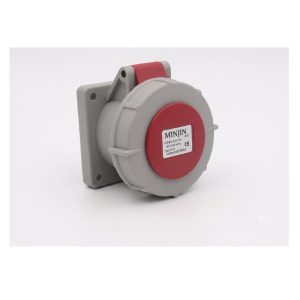 Ổ Cắm Điện Công Nghiệp Gắn Âm Minjin 16A 4P IP67 MJ-3142
