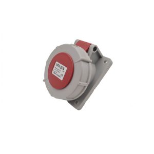Ổ Cắm Điện Công Nghiệp Loại Nghiêng Gắn Âm Minjin 16A 4P IP67 MJ-4142