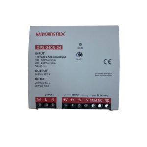 Bộ Nguồn Gắn Thanh Ray Hanyoung 24V 240W DPS-240S-24